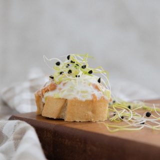 Ensaladilla de puerro y seitán