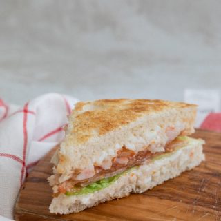 Sandwich de cangrejo